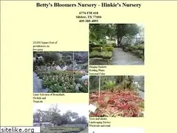Sites similar to bettysbloomersnursery.com