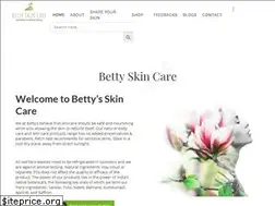 Sites similar to bettyskincare.com