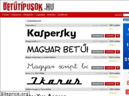 Sites similar to betutipusok.hu