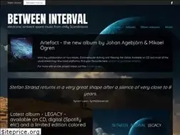 Sites similar to betweeninterval.com