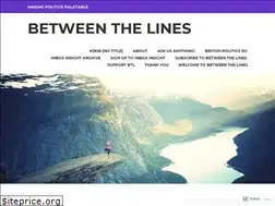 Sites similar to betweenthelinesnews.co.uk