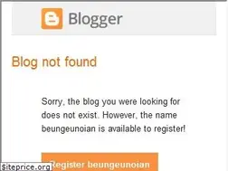 Sites similar to beungeunoian.blogspot.com