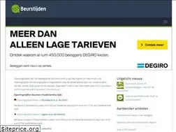 Sites similar to beurstijden.nl