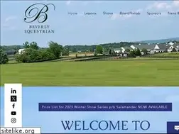 Sites similar to beverlyequestrian.com