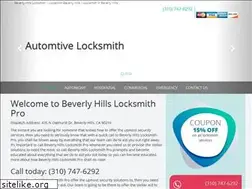 Sites similar to beverlyhillslocksmithpro.com