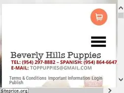 Sites similar to beverlyhillspuppies.com
