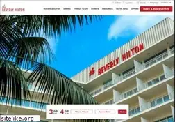 Sites similar to beverlyhilton.com