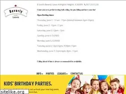 Sites similar to beverlylanes.com