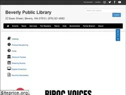 Sites similar to beverlypubliclibrary.org