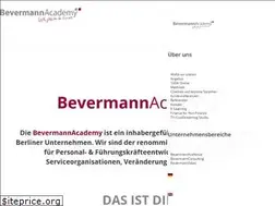Sites similar to bevermann-academy.de