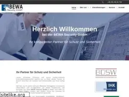 Sites similar to bewa-security.info