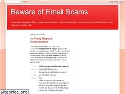 Sites similar to bewareofemailscams.blogspot.com
