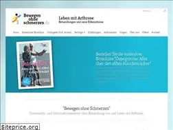 Sites similar to bewegenohneschmerzen.de