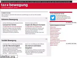 Sites similar to bewegung.taz.de