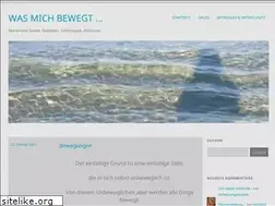 Sites similar to bewegungen.wordpress.com