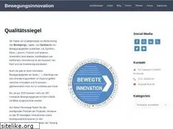 Sites similar to bewegungsinnovation.de