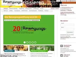 Sites similar to bewegungsstiftung.de