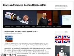 Sites similar to beweisaufnahme-homoeopathie.de