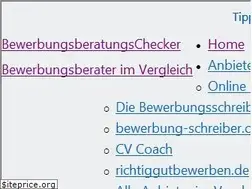 Sites similar to bewerbungsberatungschecker.de