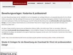 Sites similar to bewerbungsvorlage.org