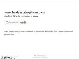 Sites similar to bexleyatspringsfarm.com