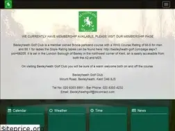 Sites similar to bexleyheath-golf.com