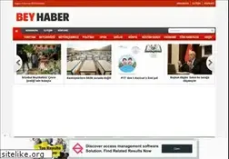 Sites similar to beyhaber.com