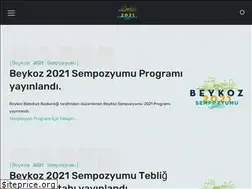 Sites similar to beykozsempozyumu.com