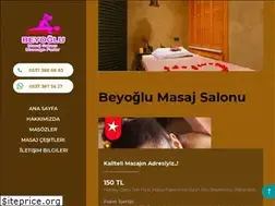Sites similar to beyoglumasajsalonu.com