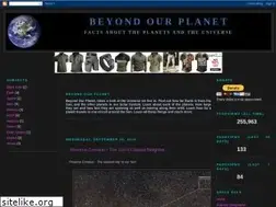 Sites similar to beyond-our-planet.blogspot.com