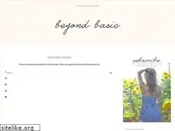 Sites similar to beyondbasicblog.com