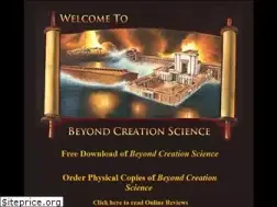 Sites similar to beyondcreationscience.com