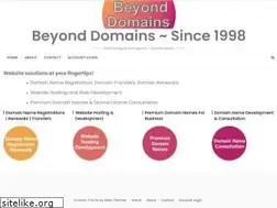 Sites similar to beyonddomains.com