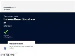 Sites similar to beyondfunctional.com