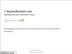 Sites similar to beyondherbals.com