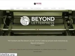 Sites similar to beyondletterpress.com
