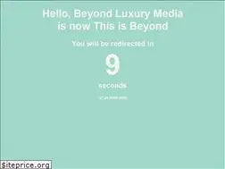 Sites similar to beyondluxury.com
