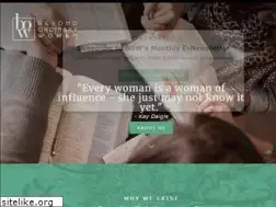 Sites similar to beyondordinarywomen.org