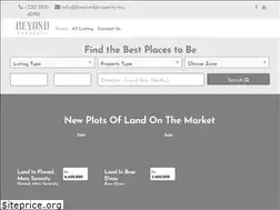 Sites similar to beyondproperty.mu