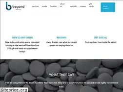 Sites similar to beyondsalonandspa.com