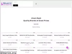Sites similar to beyondshoping.com