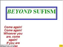 Sites similar to beyondsufism.net