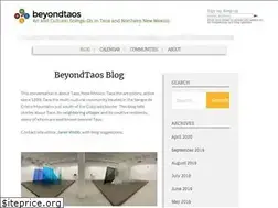 Sites similar to beyondtaos.com