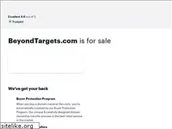 Sites similar to beyondtargets.com
