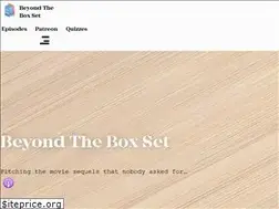 Sites similar to beyondtheboxset.com