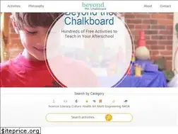 Sites similar to beyondthechalkboard.org