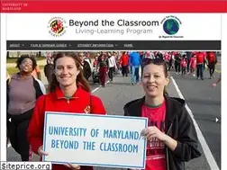 Sites similar to beyondtheclassroom.umd.edu