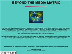 Sites similar to beyondthemediamatrix.net