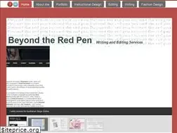 Sites similar to beyondtheredpen.com