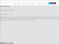 Sites similar to beyondthereturngh.com